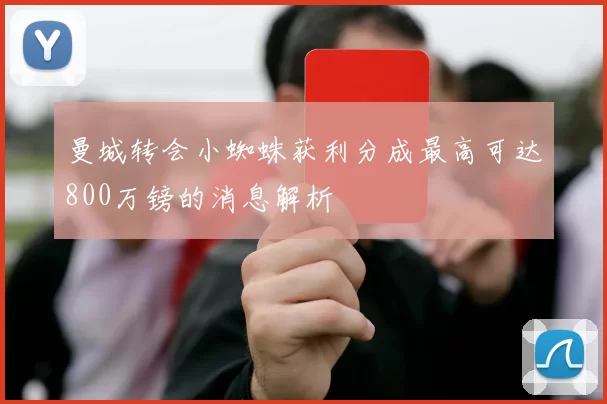 曼城转会小蜘蛛获利分成最高可达800万镑的消息解析